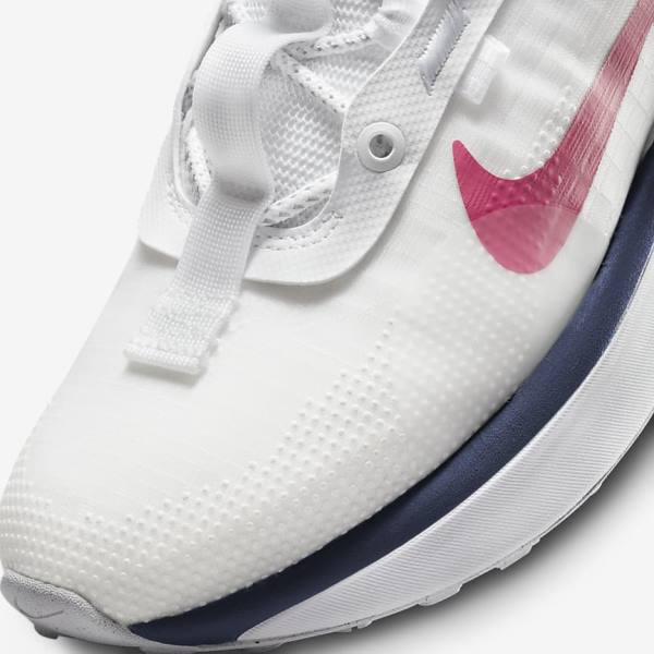 White / Blue / Platinum / Pink Women's Nike Air Max 2021 Sneakers | NK024SJL