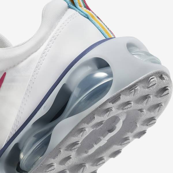 White / Blue / Platinum / Pink Women's Nike Air Max 2021 Sneakers | NK024SJL