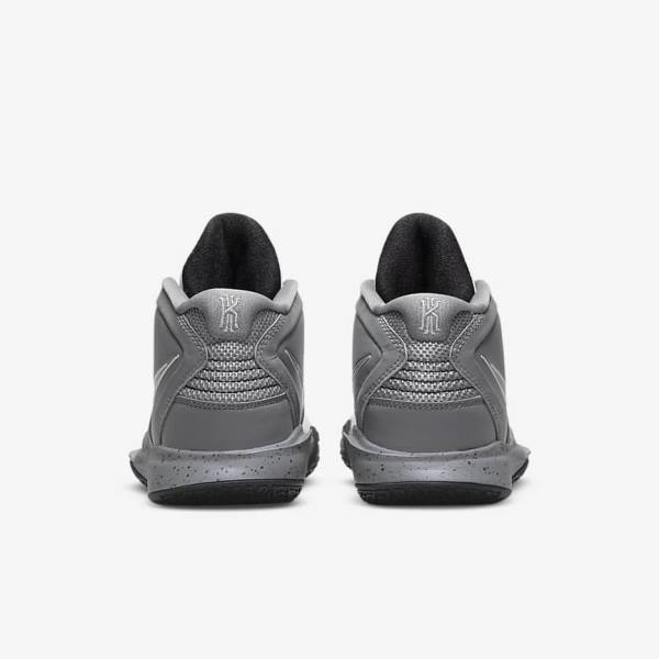 White / Grey / Black Kids' Nike Kyrie Infinity SE Older Basketball Shoes | NK046HLC