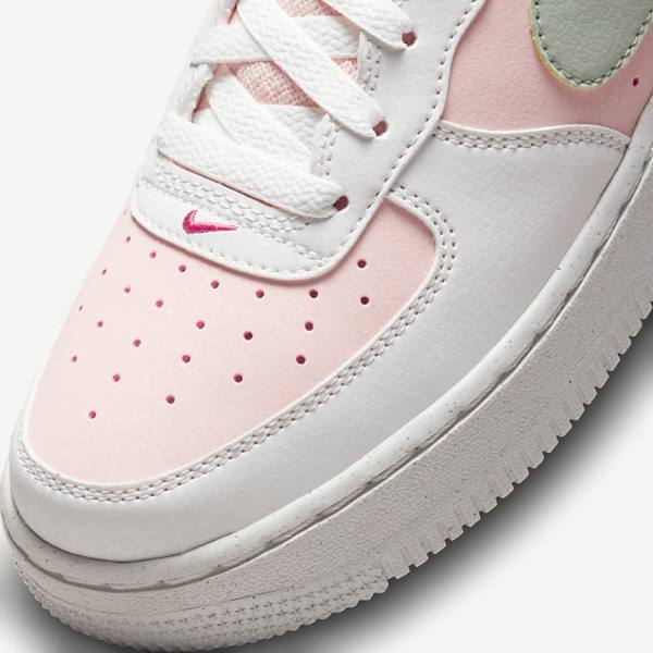 White Kids' Nike Air Force 1 Impact Older Sneakers | NK028FBP