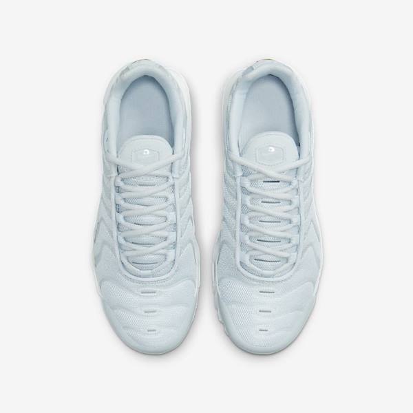 White Kids' Nike Air Max Plus Older Sneakers | NK958ZNW