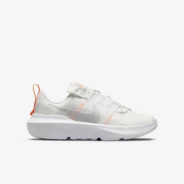 White Kids' Nike Crater Impact Older Sneakers | NK025MLW