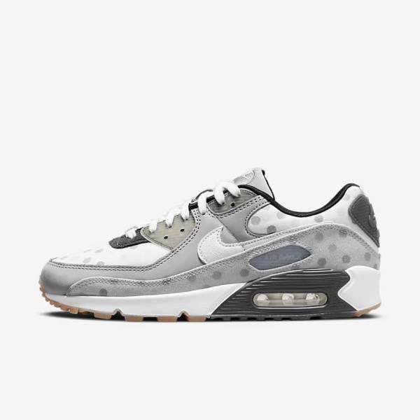 White Men\'s Nike Air Max 90 NRG Sneakers | NK903WQM