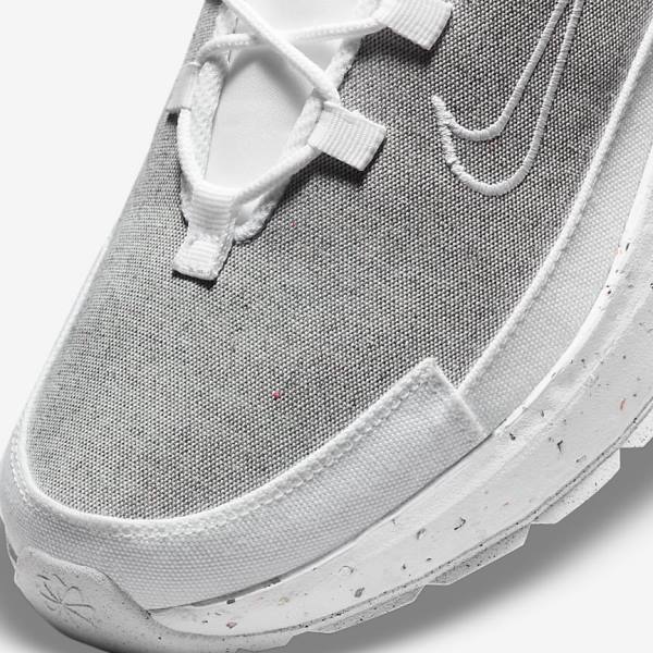 White Men's Nike Crater Remixa Sneakers | NK304SXR