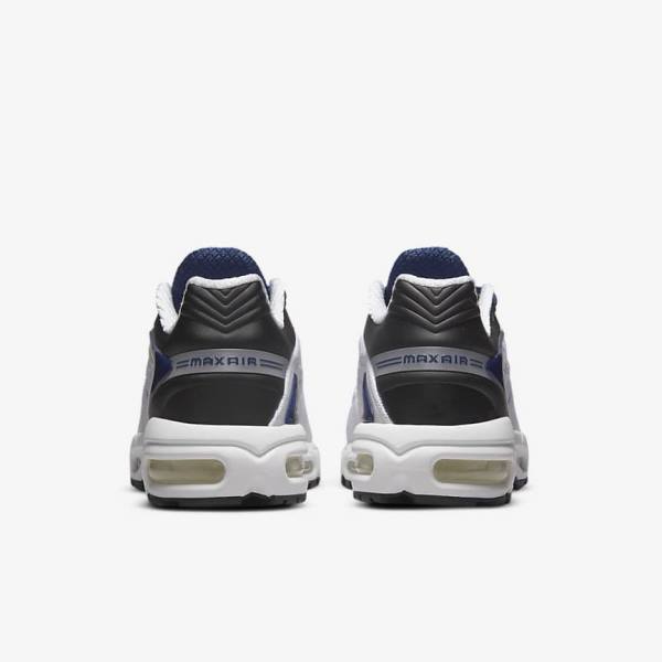 White / Navy / Black / Navy Men's Nike Air Max Tailwind V SP Sneakers | NK146HVK