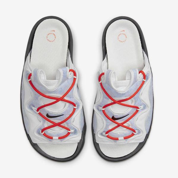 White / Orange / Brown / White Men's Nike Offline 2.0 Mules Sneakers | NK109UCX