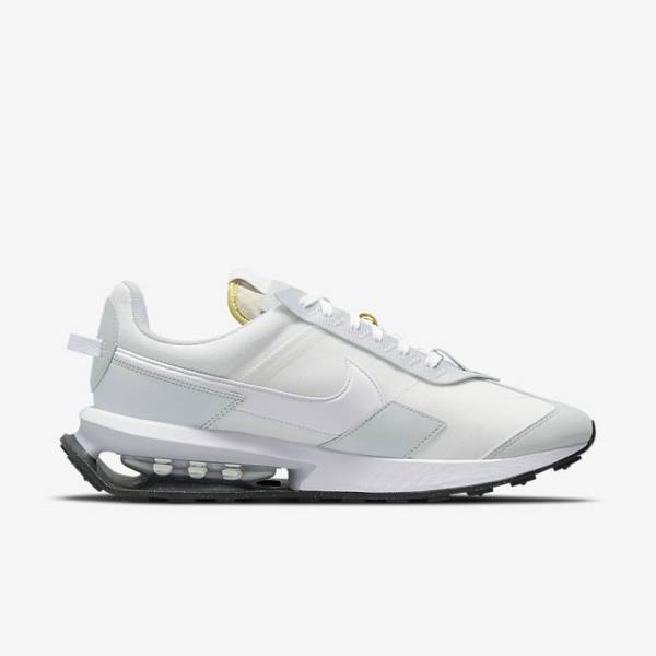 White / Platinum / Grey / White Men's Nike Air Max Pre-Day Sneakers | NK568CNQ