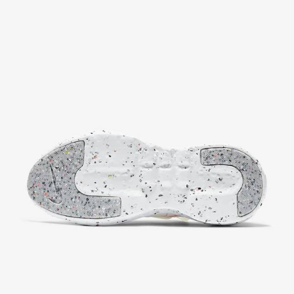 White / Platinum / Grey Women's Nike Crater Impact Sneakers | NK895YNO