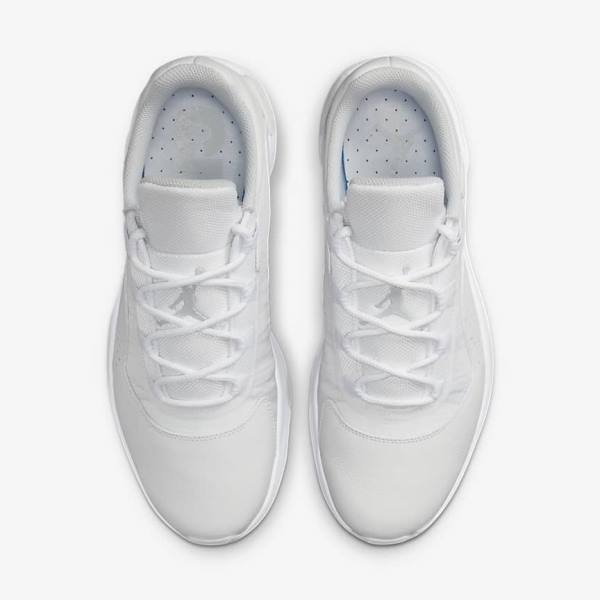 White / Platinum Men's Nike Air Jordan 11 CMFT Low Sneakers | NK502EDQ