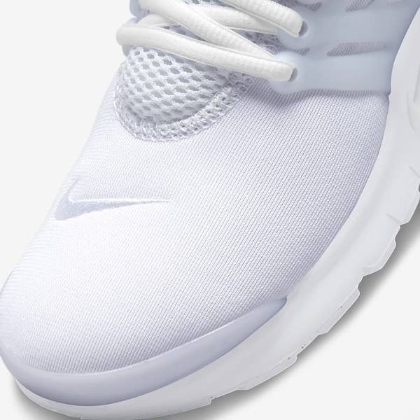 White / Platinum / White Kids' Nike Presto Older Sneakers | NK185RVJ