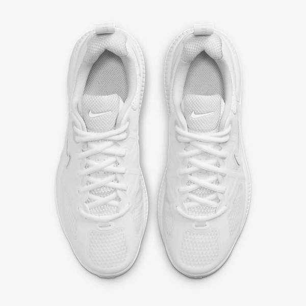 White / Platinum / White Women's Nike Air Max Genome Sneakers | NK170KYM