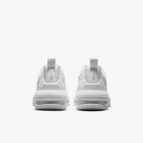 White / Platinum / White Women's Nike Air Max Genome Sneakers | NK170KYM