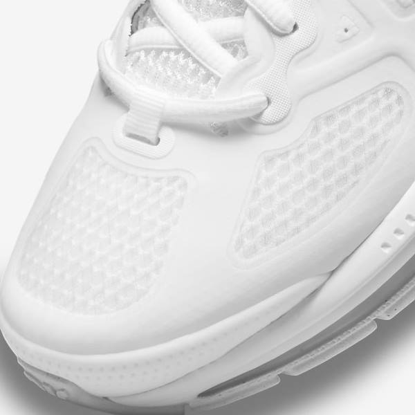 White / Platinum / White Women's Nike Air Max Genome Sneakers | NK170KYM