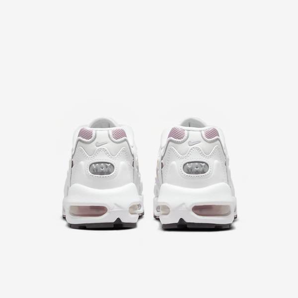 White / Purple / Pink / Purple Women's Nike Air Max 96 2 Sneakers | NK398DTL