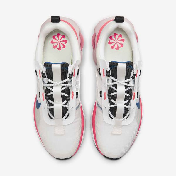 White / Red / Black / Blue Men's Nike Air Max 2021 Sneakers | NK973DWO