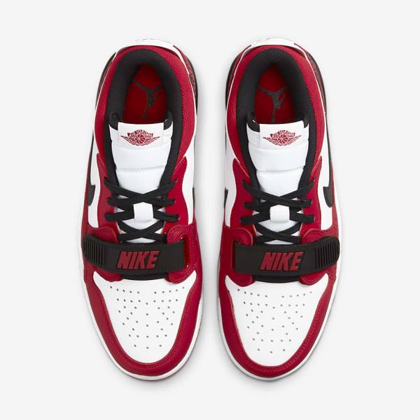 White / Red / Black Men's Nike Air Jordan Legacy 312 Low Sneakers | NK213JDS