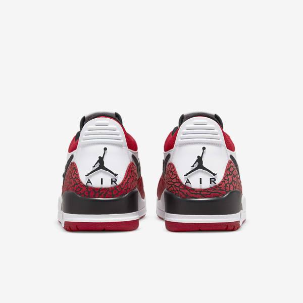 White / Red / Black Men's Nike Air Jordan Legacy 312 Low Jordan Shoes | NK921QPC