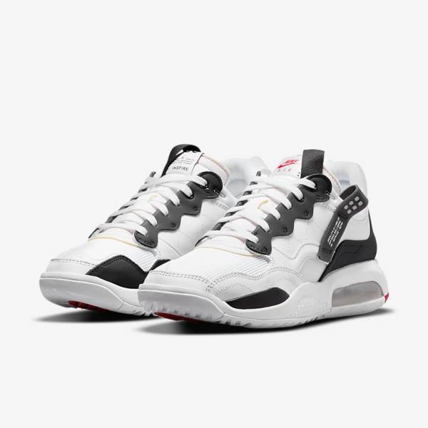 White / Red / Light Grey / Black Men's Nike Jordan MA2 Sneakers | NK054EZO