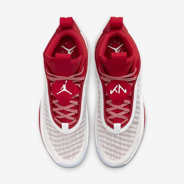 White / Red / White Men's Nike Air Jordan XXXVI SE Kia Global Game Jordan Shoes | NK763ZCB