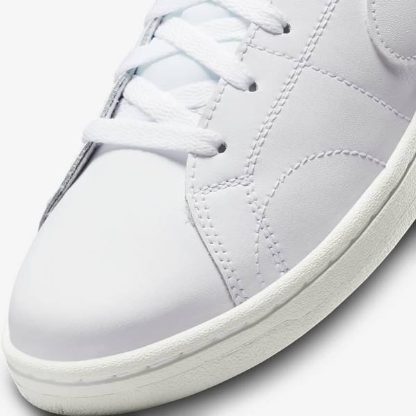 White Women's Nike Court Royale 2 Mid Sneakers | NK792GPM