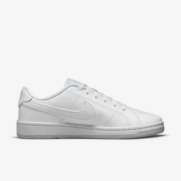 White Women's Nike Court Royale 2 Sneakers | NK591ZHJ