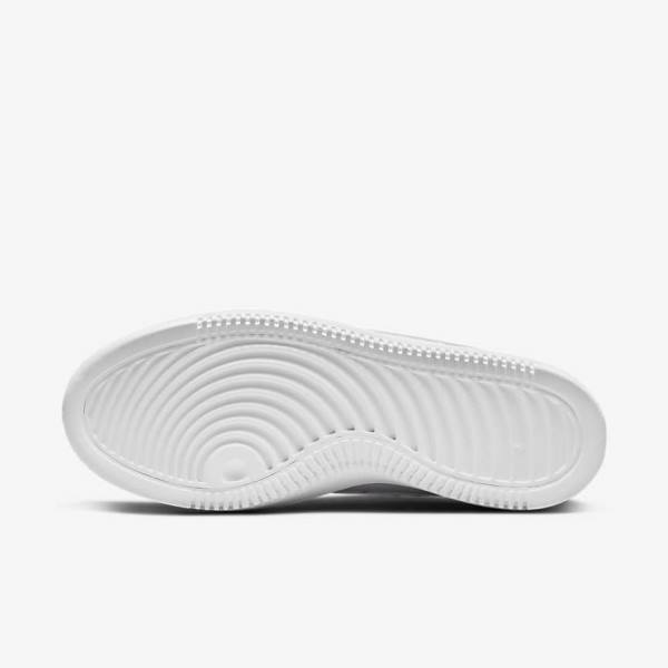 White Women's Nike Court Vision Alta Sneakers | NK146YBT