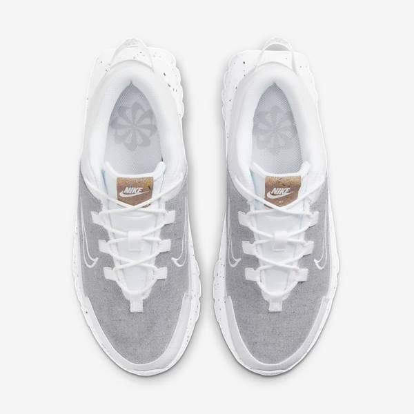 White Women's Nike Crater Remixa Sneakers | NK905EFR