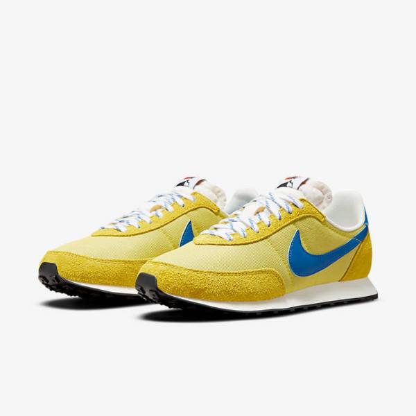 Yellow / Gold / Royal Men's Nike Waffle Trainer 2 SD Sneakers | NK305JQX