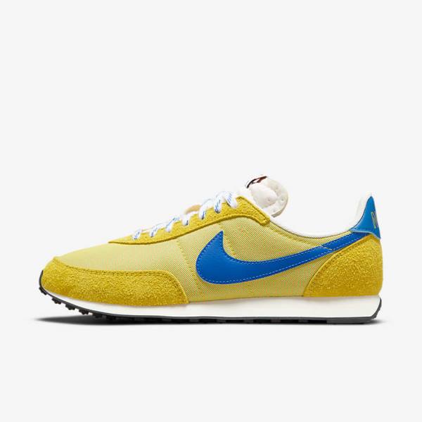 Yellow / Gold / Royal Men\'s Nike Waffle Trainer 2 SD Sneakers | NK305JQX