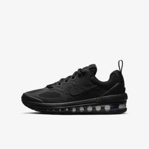 Black / Dark Grey Kids' Nike Air Max Genome Older Sneakers | NK471AJB