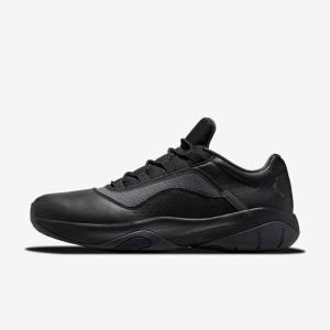 Black / Dark Grey Men's Nike Air Jordan 11 CMFT Low Jordan Shoes | NK256AHQ