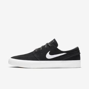 Black / Grey / Light Brown / White Men's Nike SB Zoom Stefan Janoski RM Sneakers | NK506AEM