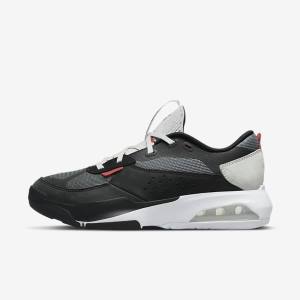 Black / Grey / White / Red Men's Nike Jordan Air 200E Sneakers | NK716QSV