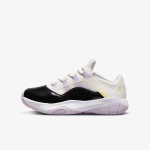 Black Kids' Nike Air Jordan 11 CMFT Low Older Sneakers | NK146JOQ