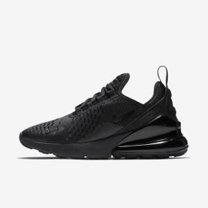 Black Kids' Nike Air Max 270 Older Sneakers | NK036AZN