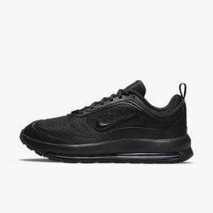 Black Men's Nike Air Max AP Sneakers | NK386EHL