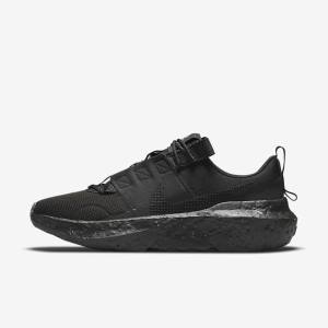 Black Men's Nike Crater Impact Sneakers | NK017EYO