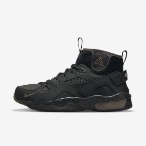 Black / Olive Grey Men's Nike ACG Air Mowabb Sneakers | NK125SVN