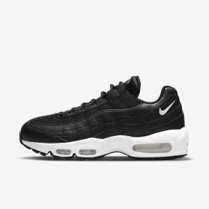 Black / White Women's Nike Air Max 95 Sneakers | NK092NXY