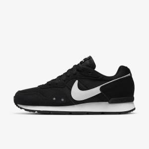 Black / White Women's Nike Venture Runner Sneakers | NK385TLF