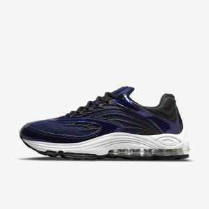 Blue / White / Black Men's Nike Air Tuned Max Sneakers | NK906RWQ