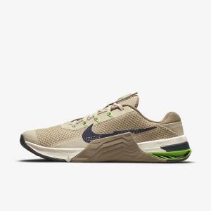 Blue Women's Nike Metcon 7 Training Shoes | NK658BCO