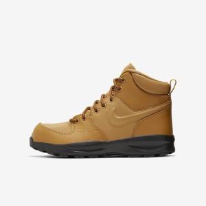 Brown / Black Kids' Nike Manoa LTR Older Boot Sneakers | NK438MNK