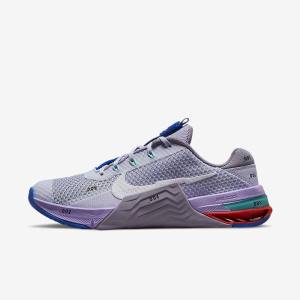 Dark Grey / Black Women's Nike Metcon 7 Training Shoes | NK041MQV