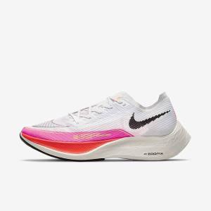 Gold / Orange / Black Men's Nike ZoomX Vaporfly Next% 2 Road Racing Running Shoes | NK537RIZ