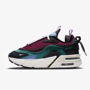 Green / Red / Black Women's Nike Air Max Furyosa NRG Sneakers | NK710LNF