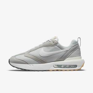 Grey / Black / Light Brown / White Men's Nike Air Max Dawn Sneakers | NK463LOR