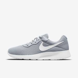 Grey / Black / White Women's Nike Tanjun Sneakers | NK610QTV