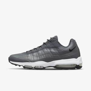 Grey / White / Black Men's Nike Air Max 95 UL Sneakers | NK408TNJ