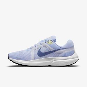 Light Blue / Grey / White / Navy Women's Nike Air Zoom Vomero 16 Road Running Shoes | NK701EOK